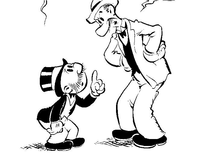 animated french person